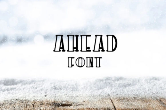 Ahead: A Refined Display Typeface for Digital Branding