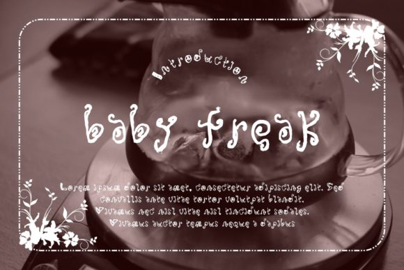 Baby Freak Font: Playful Typography for Makers