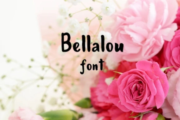 Bellalou: A Display Font That Feels Like a Conversation