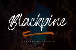 Blackpine: A Brush-Pen Display Font That Feels Like a Thoughtful Pause