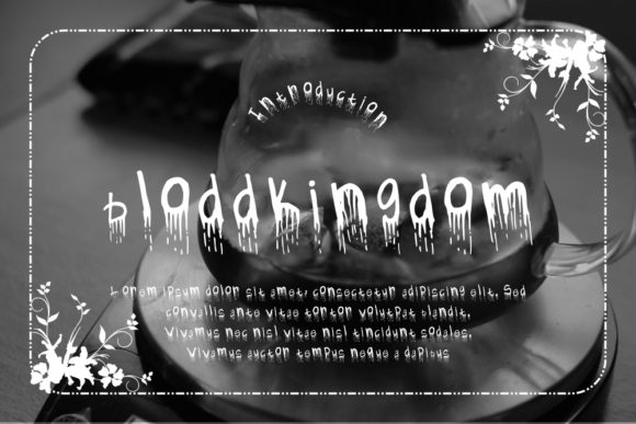 Bloddkingdom: A Bold Font for Business