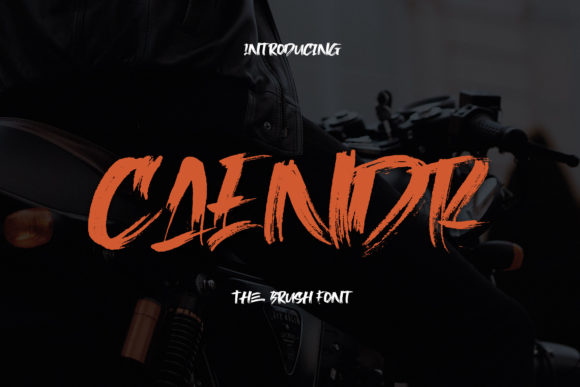 Caendr: A Bold Display Font for Crafters