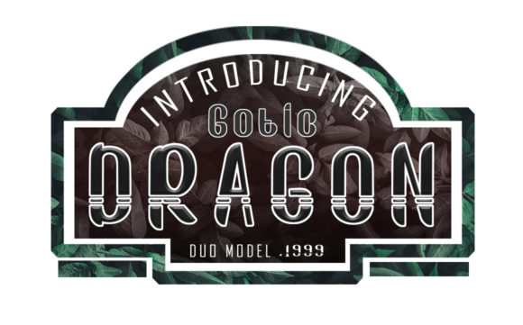 Gotic Dragon: A Display Font That Makes Handmade Details Shine