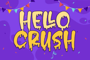 Hello Crush: A Playful Halloween Display Font for Scroll-Stopping Campaigns