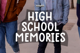 High School Memories Font for Handmade Labels & Printables