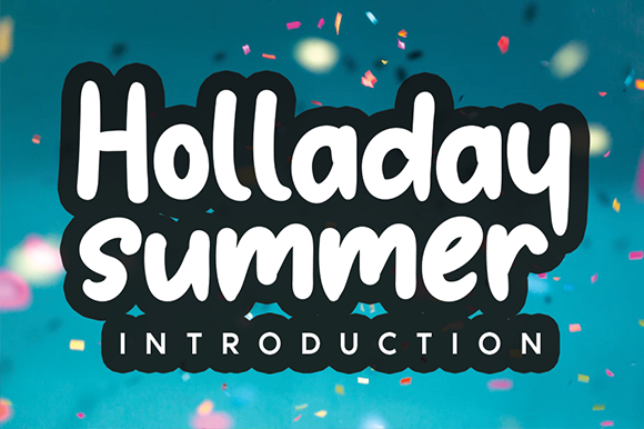 Holladay: A Bold Display Font for Creative Projects