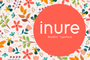Inure: A Modern Display Font That Feels Like Home