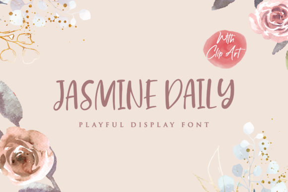 Jasmine Daily: A Playful Yet Elegant Display Font for Editorial Charm