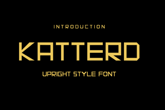 Katterd: A Display Font That Anchors Editorial Mood