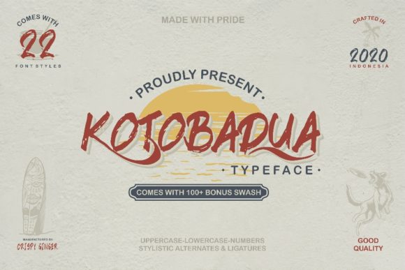 Kotobadua: Bold Display Font