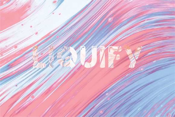 Liquify: A Unique Display Font