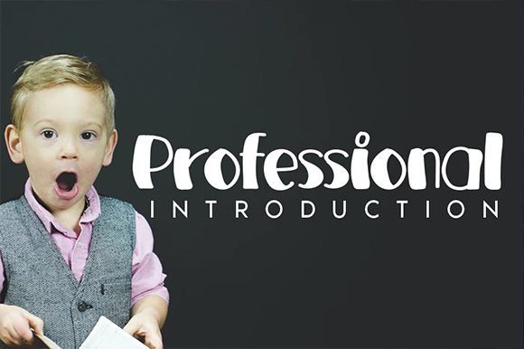 Professional Font: A Display Typeface That Commands Attention