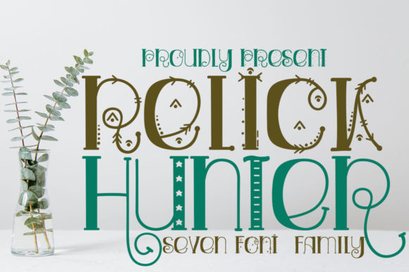 Relick Hunter: A Bold Display Font