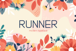 Runner: A Modern Display Font for Handmade Creators