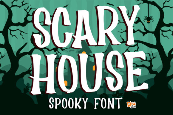 Scary House Font for Business Branding