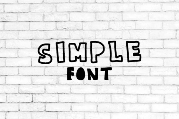 Simple: A Friendly Display Font That Elevates Real Business Materials