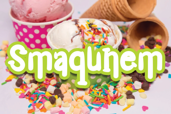 Smaqunem: A Bold Display Font