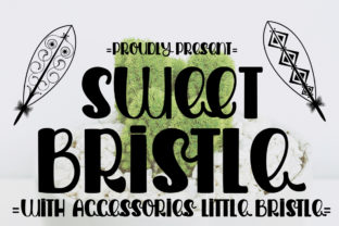 Sweet Bristle: A Display Font That Feels Like a Hand-Drawn Smile