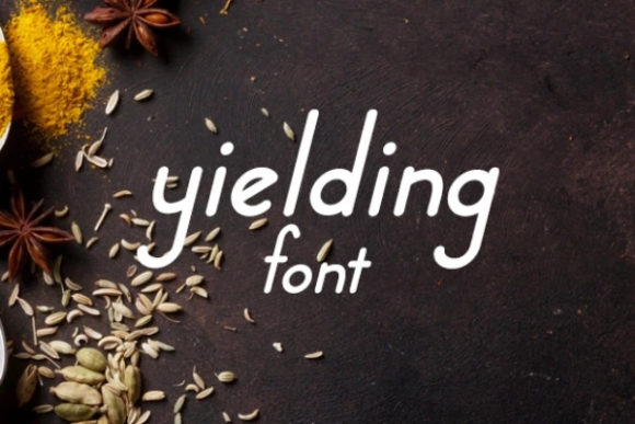 Yielding: A Display Font That Feels Like Hand-Drawn Elegance